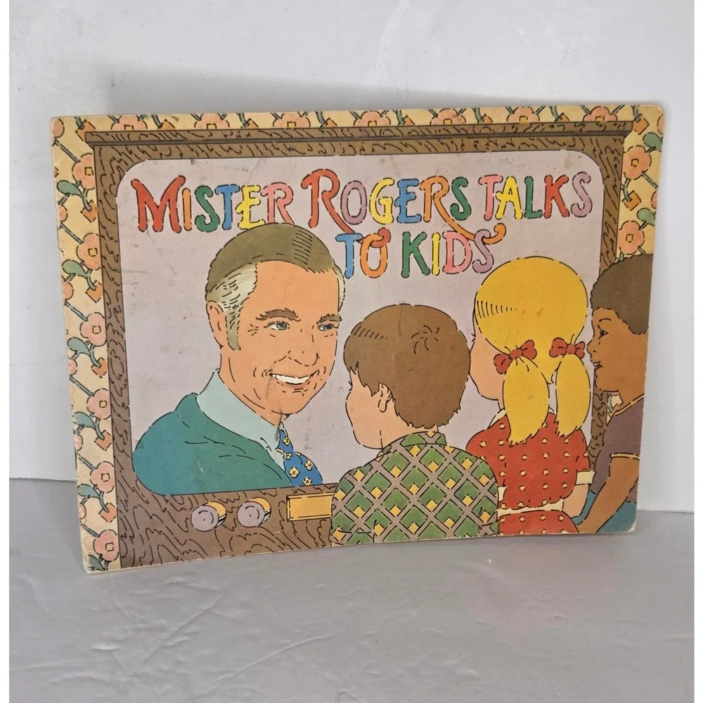 Vintage Mister Rogers Talks to Kids Booklet Blue Cross Blue Shield PA 1974 Rare